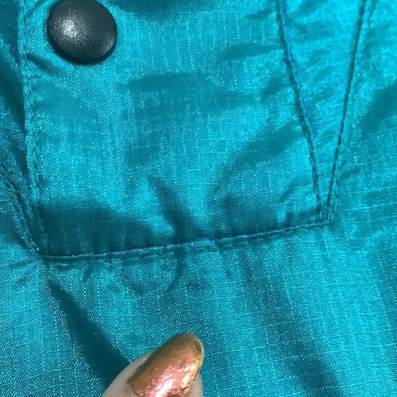 Vintage The North Face Nylon Coated With Acrylic Teal/Purple Tracksuit Sz Small - Picture 7 of 17